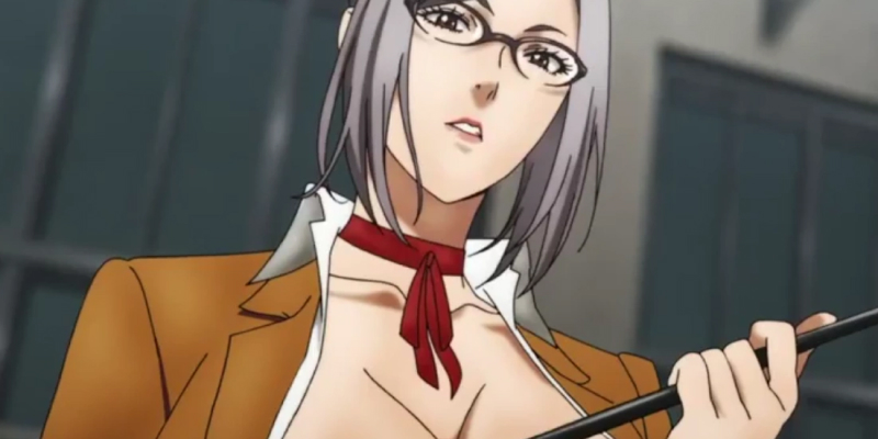 Image de Meiko Shiraki dans l'adaptation animée de Prison School